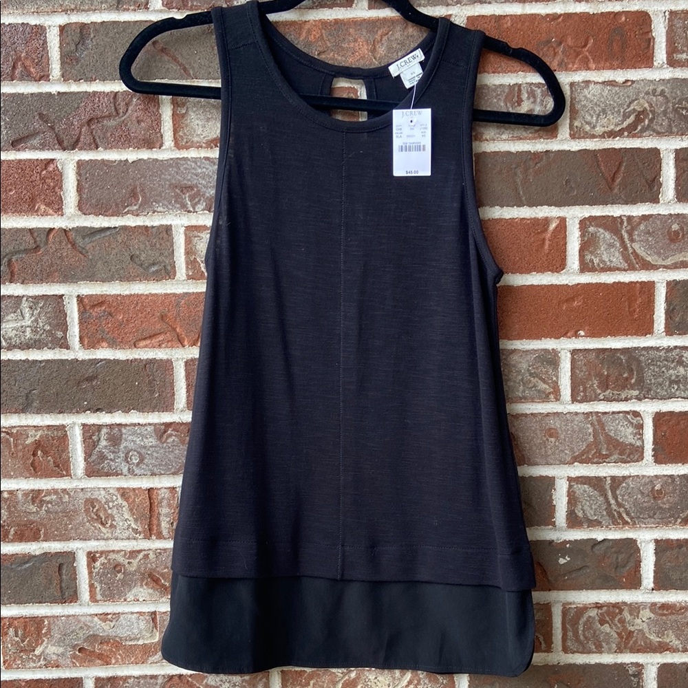 J. Crew Factory Black Tank Top